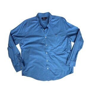 Vineyard Vines Shirt Men’s Size XL Blue Tucker Slim Fit LS Button Down